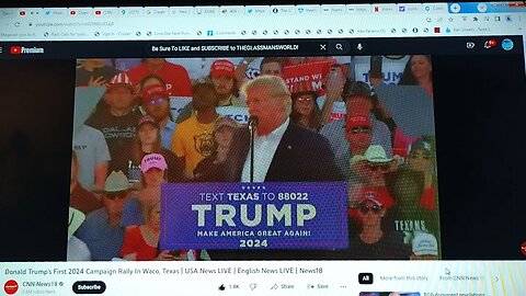 Donald Trump's First 2024 MAGA Presidential Campaign in Waco Texas | CNN News18 | USA News LiVE