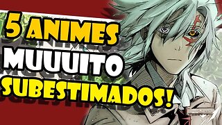 5 animes subestimados que você PRECISA assistir agora mesmo! - Listas do Caveira