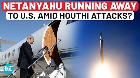 Netanyahu 'Fleeing' To USA As Houthis Fire Missiles At Israel, Appoints 'Acting PM' Amid War Threat