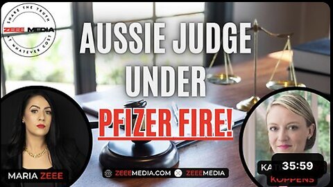 Katie Ashby-Koppens - Aussie Judge Under PFIZER FIRE!