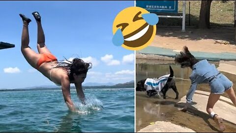 🤣🤣Best Funny Videos compilation - Fail And Pranks😂 TRY NOT TO