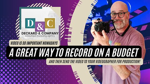 How to send high-quality videos to your videographer to create social and marketing videos!