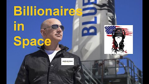 Billionaire’s are heading to space; Jeff Bezos of AMZN builds his own rocket