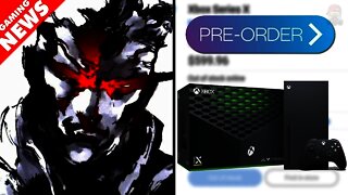 More Xbox Series X/S Pre Orders and Metal Gear Solid Remake!?