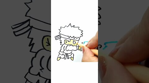 How to Draw and Paint Ryu from Street Fighter Chibi Version