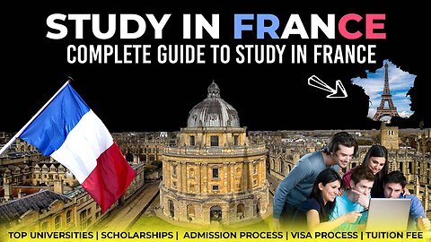 Study in France | with-out IELTS & Low Grades