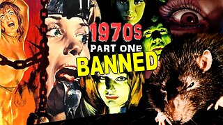 BANNED! 1970s Sci-Fi HORROR and Exploitation Films Removed From My Channel - Here's Why