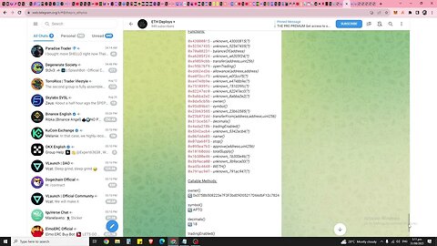 Telegram Bot Series. Heard Of ETH Deploys? Find Safe Alpha On Ethereum Early!