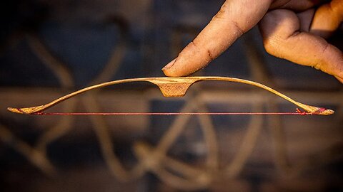 Making the Smallest Recurve Bow EVER "Miniature Bow Build!"