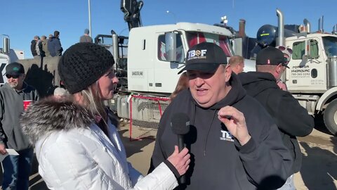 George Bears - Take Back Our Freedom Organization - Coutts Trucker Convoy