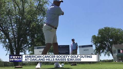 Oakland Hills hosts American Cancer Society golf outing