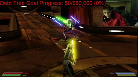 General Grievous VS Ezra Bridger In A Battle With Commentary In Star Wars Jedi Knight Jedi Academy