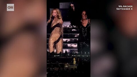 Diana Ross sings ‘Happy Birthday’ to Beyoncé during tour