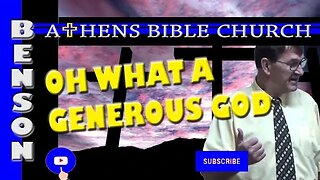 The God of Generosity Continues to Give | 2 Corinthians 9:9-12 | Athens Bible Church