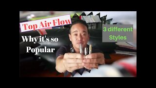 Top Air Flow vape cartridges... How they NEVER LEAK! Vape Review Elegant Aware