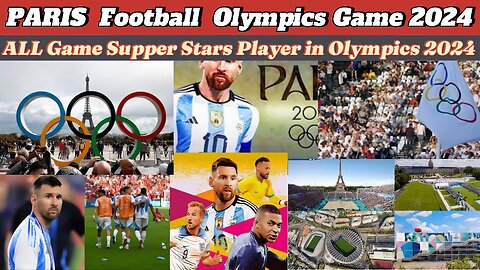 Pairs Olympics Games | All Game Supper Stars Players In Olympics | Football Olympics 2024 |