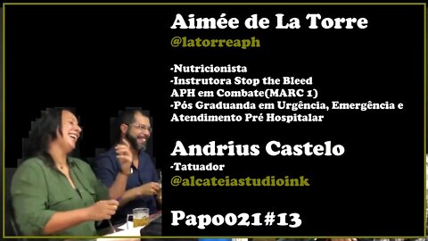 Aimée de La Torre e Andrius Castelo - Emergência pré-hospitalar -Papo021#13- @latorreaph