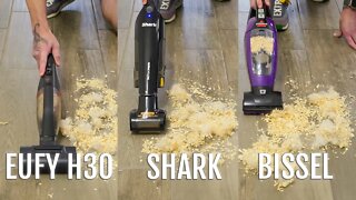 BEST HANDHELD VACUUM - eufy Clean H30 vs. Shark CH591 vs. Bissell Pet Hair Eraser