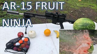 AR Fruit Ninja W/Golf Balls