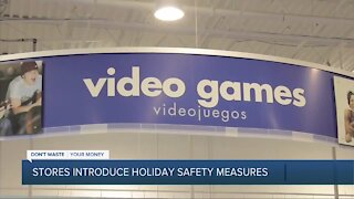 Retailers roll out new in-store safety measures ahead of holiday shopping