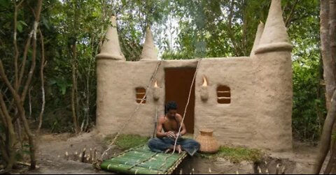 Build Cob House Castle by Ancient Skills