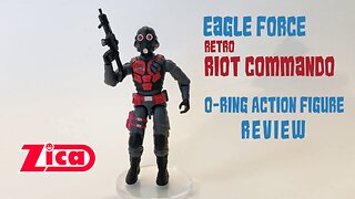 Retro Riot Commando O-Ring Military Action Figure Review