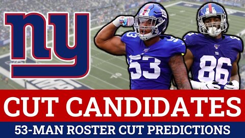 5 SURPRISE New York Giants Cut Candidates