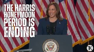 The Honeymoon for Kamala Harris is coming to an end - Tony Katz on Newsmax