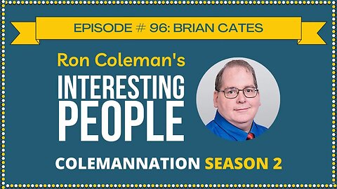 ColemanNation Podcast - Episode 96: Brian Cates | The Quest of Stealth Jeff