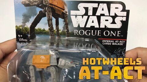 Hot Wheels Star Wars: Rogue One Imperial AT-ACT Cargo Walker Vehicle Toy Review