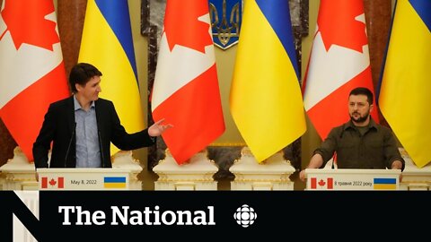 Trudeau makes surprise visit to Kyiv, reopens Canadian Embassy