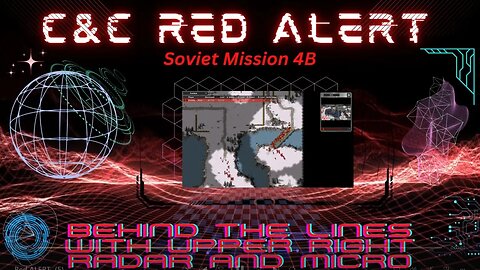 OpenRA C&C Red Alert; Soviet mission 4b, behind the lines OF ENDLESS MICRO. -_-