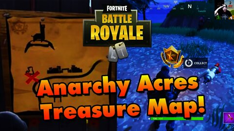 Fortnite | Anarchy Acres Treasure Map Full Guide (Weekly Challenge)