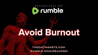Avoid Burnout