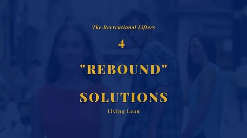 4 Solutions to Avoiding The "Rebound" Effect | Lean Living