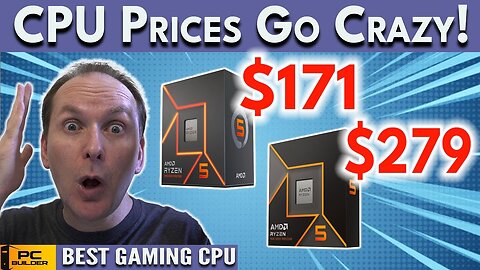 August CPU Prices Go CRAZY! 🛑 Ryzen 9000 Launch Disaster? | Best Gaming CPU 2024 (August)