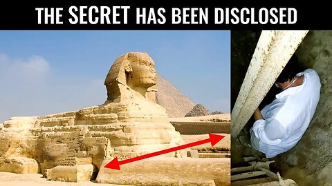 A hidden tunnel has just been found in Egypt beneath the Sphinx. An ancient forest