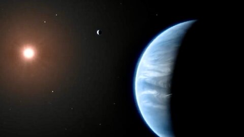 Water Vapor Detected on "Habitable Zone" Exoplanet by Hubble Telescope