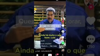 Nicolas maduro querendo dinheiro do Brasil para escravizar venezuelanos