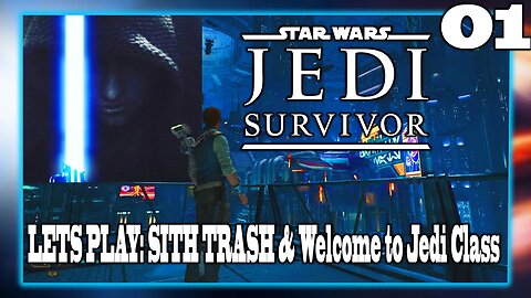 STAR WARS JEDI SURVIVOR PART 1 | SAME SITH TRASH & WELCOME BACK TO JEDI CLASS!!