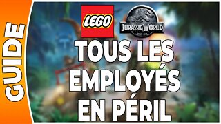 LEGO Jurassic World - Tous les employés en péril !!! [PS3][FR] Voir la description !