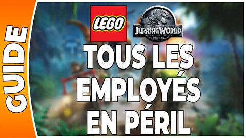 LEGO Jurassic World - Tous les employés en péril !!! [PS3][FR] Voir la description !