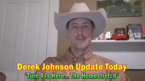 Derek Johnson Update Today Aug 6: "Turn 4 Is Here... The Homestretch"