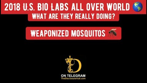 U.S. Biolabs All Over The World - Proof - 2018 - Bio Weapon Bugs / Genetics