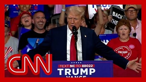 Political analyst breaks down Trump’s tactics in first rally since Biden’s exit| A-Dream ✅