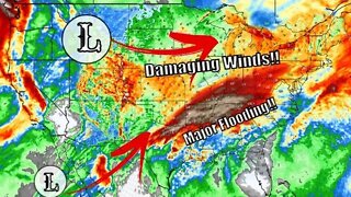 Intense Weather Happening Now, Damaging Winds! Major Flooding Coming! - The WeatherMan Plus