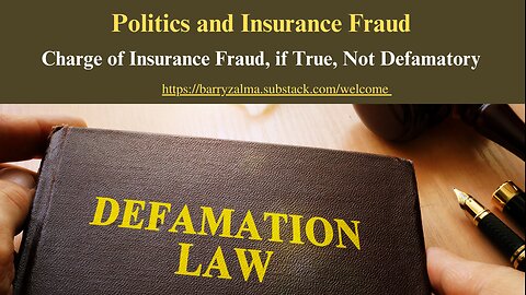 Politics and Insurance Fraud