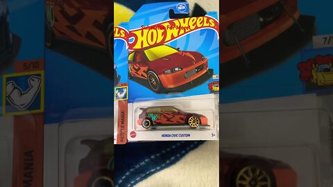 Hotwheels 2017 Camaro ZL1, Honda Civic Custom & Pink Slips Lamborghini Murciélago Roadster