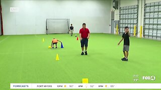 Indoor soccer facility offering after school programs