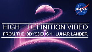 Official Nasa Video Footage of the Lunar Lander Launch 1 Odysseus